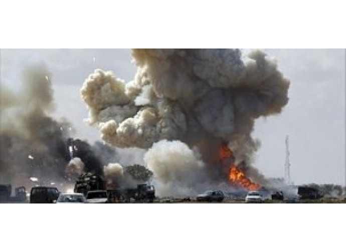 attacchi nato in libia